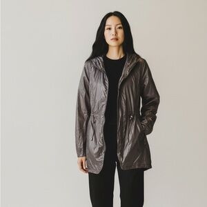 Soia & Kyo Brown Hooded Jacket
